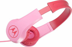 Motorola Squads 200 Wired On Ear Kids' Headphones Pink