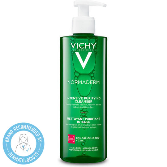 Vichy Normaderm Phytosolution Gel Față pentru Ten Acneic 400ml