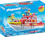 Playmobil City Action Fire Extinguisher Boat for 4+ years old