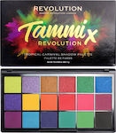 Revolution Beauty Tammi X Παλέτα με Σκιές Ματιών σε Στερεή Μορφή Tropical Carnival 18gr