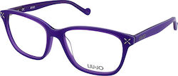 Liu Jo Feminin Plastic Rame ochelari Violet LJ2607-503