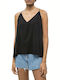 Calvin Klein Drapey Camisole Femeie Top Lingerie Negru