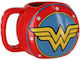 Paladone Wonder Woman - Shield Cană Ceramică Roșie 350ml 1buc