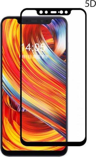 Powertech 5D Full Glue Full Face Tempered Glass (Redmi Mi 8/8 Pro)