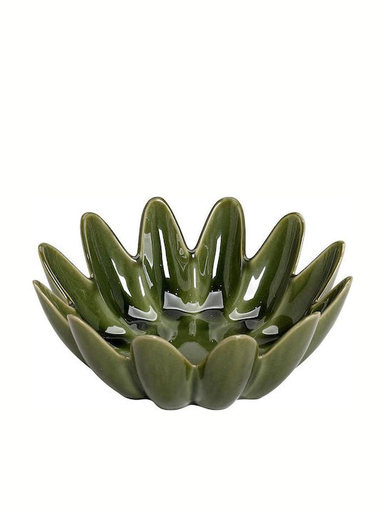 Espiel Decorative Bowl Green 25.2x25.2x9.5cm