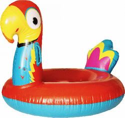 Bluewave Kids' Swim Ring with Handles and Diameter 90cm. from 3 Years Old Red