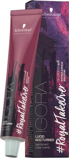 Schwarzkopf Igora Royal Takeover Lucid Nocturnes Боя За Коса 4-998 Средно Кестеняво Интензивно Виолетово Червено 60ml