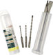 Bosch Set of 5 Diamond Drills with SDS Plus Shank for Masonry