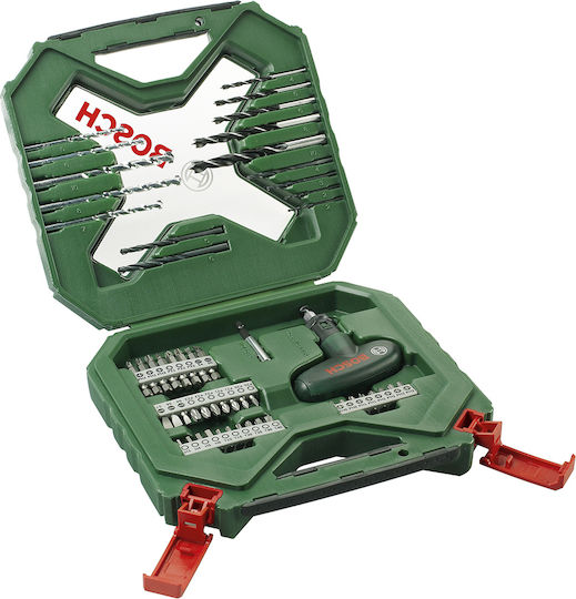 Bosch X-LINE Set 60 Burghie HSS pentru Metal και Lemn