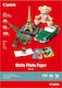 Canon MP-101 Photo Paper Matte A4 (21x30) 170gr/m² for Printers Inkjet 50 Sheets