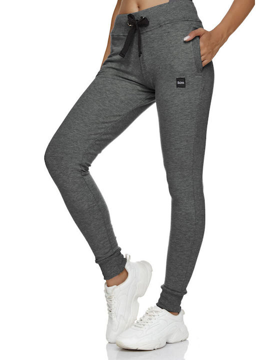 Bodymove Damen-Sweatpants Charcoal