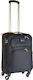 Cardinal 6402 Cabin Travel Suitcase Fabric Black with 4 Wheels Height 48cm 6402/50