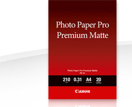 Canon PM-101 Φωτογραφικό Χαρτί Pro Premium Matte A2 210gr/m² για Εκτυπωτές Inkjet 20 Φύλλα