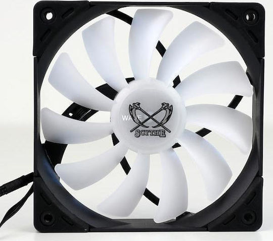 Scythe Kaze Flex RGB Case Fan 120mm με Σύνδεση 4-Pin Molex