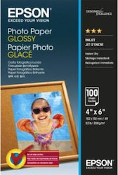 Epson Fotopapier A6 (10x15) 200gr/m² für Drucker Tintenstrahl 100 Blätter