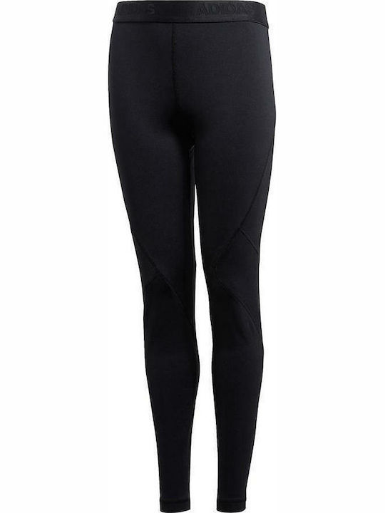 Adidas Kinder Leggings Lang Schwarz DJ1107