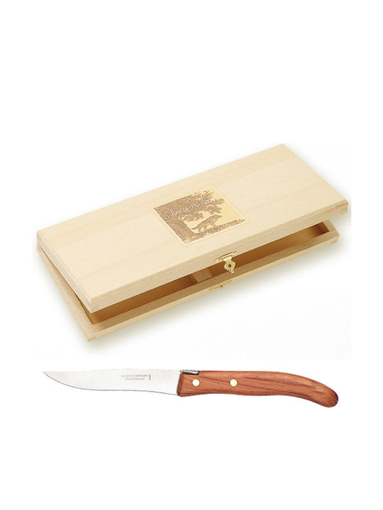 Claude Dozorme Laguiole De Table Exotic Wood Σετ Μαχαίρια από Ανοξείδωτο Ατσάλι 24000151 6τμχ