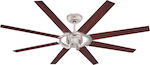 Westinghouse Stoneford 72173 Ceiling Fan 172cm with Remote Control Brown