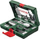 Bosch Set of 41 Drills with Cylindrical Shank for Masonry, Metal and Wood