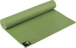 Yogistar Mat 4mm Fitnessmatte Yoga/Pilates Grün (152x51x0.4cm)