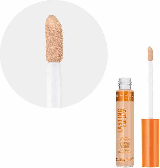 Rimmel Lasting Radiance Liquid Concealer 30 Classic Beige 7ml
