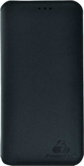 Powertech Book Piele artificială Negru (Redmi 6 Pro)