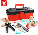 Top Bright Παιδικά Εργαλεία Take-Along Tool Kit Toy από Ξύλο για 3+ Ετών