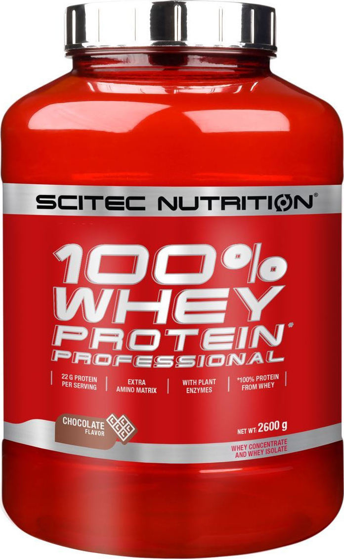 Scitec Nutrition 100% Whey Protein Professional 2600gr Chocolate ...