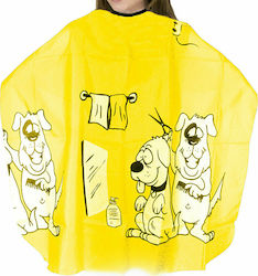 Eurostil Haircut Cape (Puppies) 02508/61 Yellow