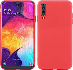 Silicone Back Cover Red (Galaxy A50)