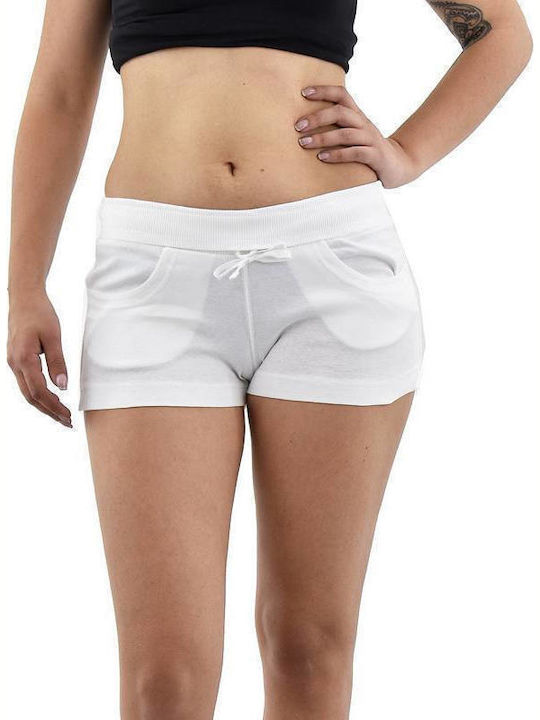 Women's Sporty Shorts White