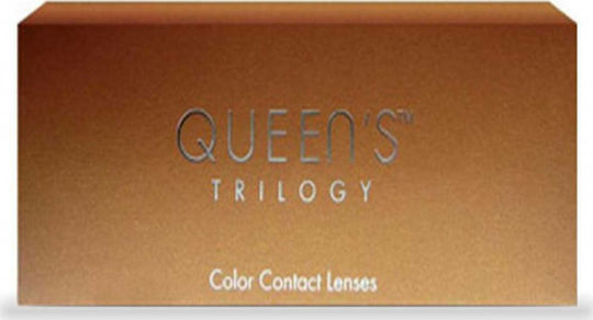 Queen's Trilogy 2 Lunar Colorați Lentile de Contact Hidrogel