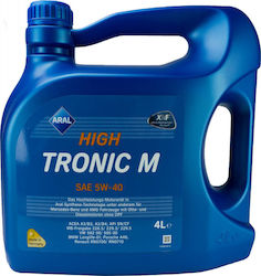 Aral Λάδι Αυτοκινήτου HighTronic M 5W-40 A3/B3 4lt