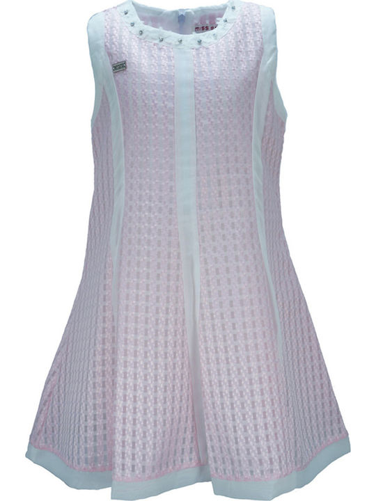 Evita Kinderkleid mit Pailletten Rosa