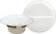 Nuova Rade Set difuzoare marine Impermeabile 6.5" cu 80W RMS Alb