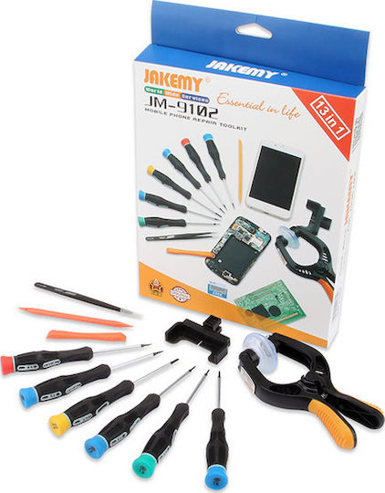 Jakemy JM-9102 Tool Set for Phone Repair 10pcs