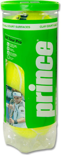 Prince NX Tour Pro Felt Тенис топки Тенис Турнир 3бр