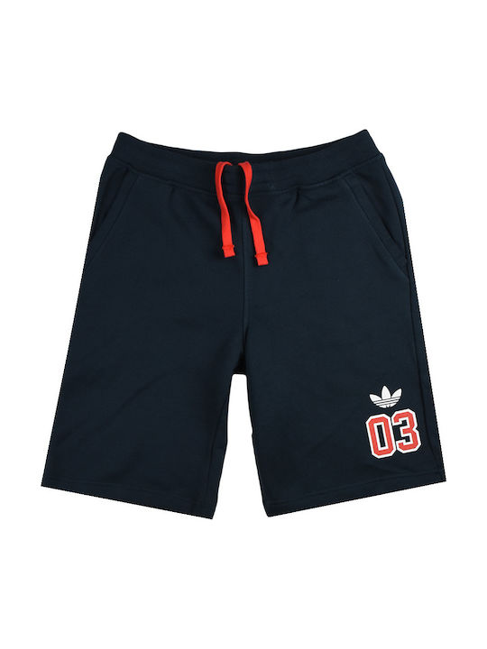 Adidas Kids Athletic Shorts/Bermuda J CJ Shorts Navy Blue