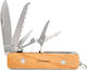 Kikkerland Ηucκlebεrry Taschenmesser Braun