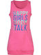 Happy Dress Body Talk Παιδικό Φόρεμα Αμάνικο Φούξια