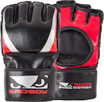 Bad Boy Training Series 2.0 BADTSMMAG MMA Handschuhe aus Kunstleder Black/Red