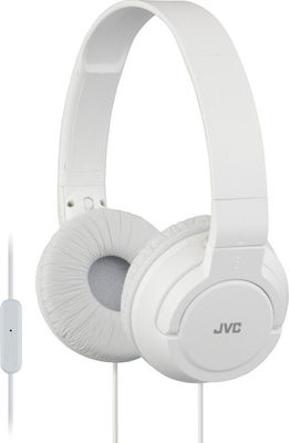 JVC HA-SR185 Wired On Ear Headphones Whitά HA-SR185-W-E