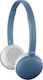 JVC HA-S20BT On Ear Headphones with 11 Operating Hours Blue