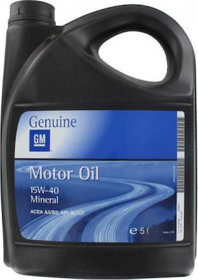 GM Λάδι Αυτοκινήτου Motor Oil 15W-40 A3/B3 5lt