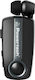 Powertech Klipp In-Ear Bluetooth-Freisprecheinrichtung Kopfhörer Revers Gray