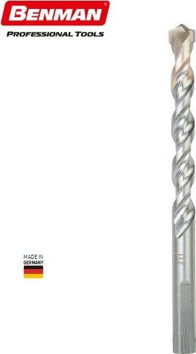 Benman Diamond Drill Carbide with Triangular Shank for Masonry 12x400mm