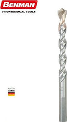 Benman Diamond Drill Carbide with Triangular Shank for Masonry 8x400mm