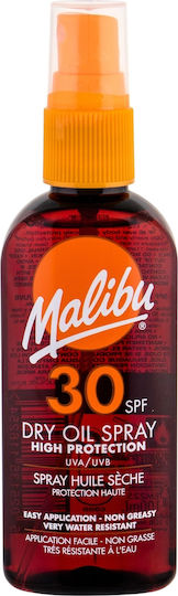 Malibu Waterproof Sunscreen Oil for Body SPF 30 in Spray 100ml