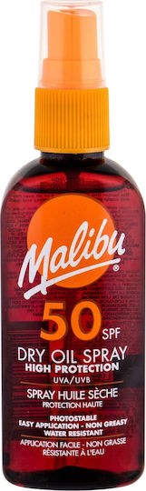 Malibu Waterproof Sunscreen Body Oil SPF50 in Spray 100ml