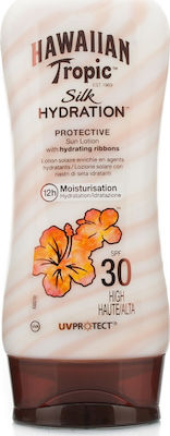 Hawaiian Tropic Silk Hydration Sun Lotion Αδιάβροχη Αντηλιακή Λοσιόν για το Σώμα SPF30 180ml